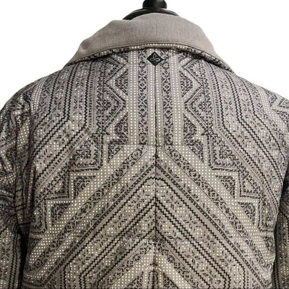 Prana Lily Puffer Jacket - Gull Flurry Sz M - Picture 8 of 15